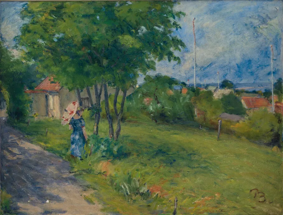 Fyrstien i Gilleleje by Peter Rostrup Bøyesen
