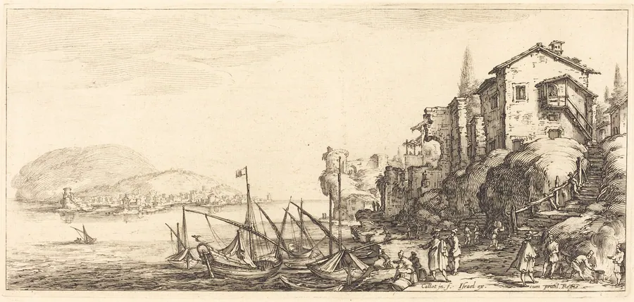 The Small Port by Jacques Callot