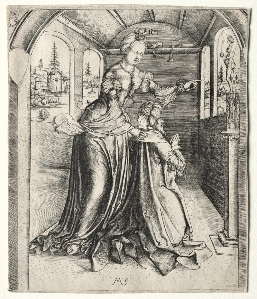 Solomon Worshipping Idols by Master MZ