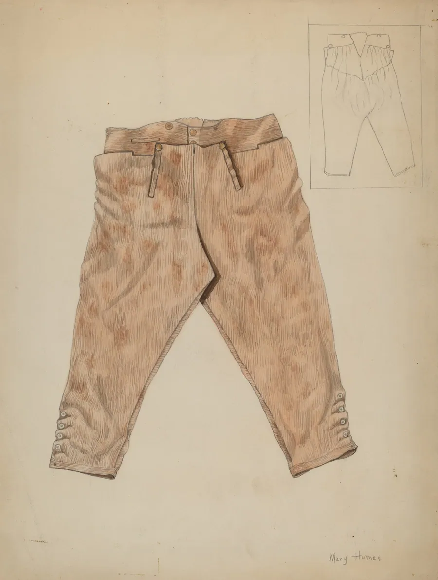 Hunting Trousers by Mary E. Humes