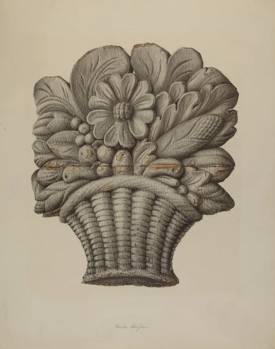 Carved Ornament by Charles Garjian