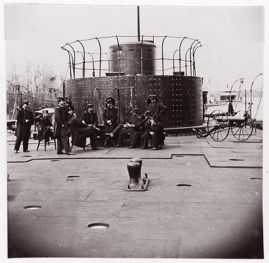 U.S. Monitor Lehigh, James River by Mathew B. Brady