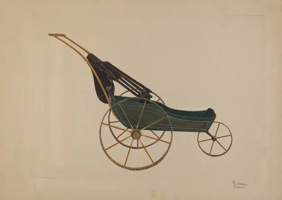 Doll Buggy by Richard Barnett