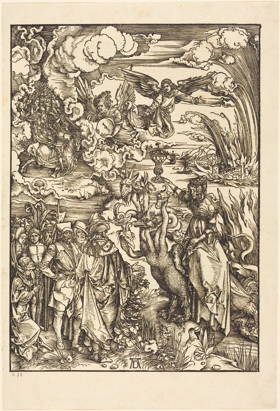 The Whore of Babylon by Albrecht Dürer