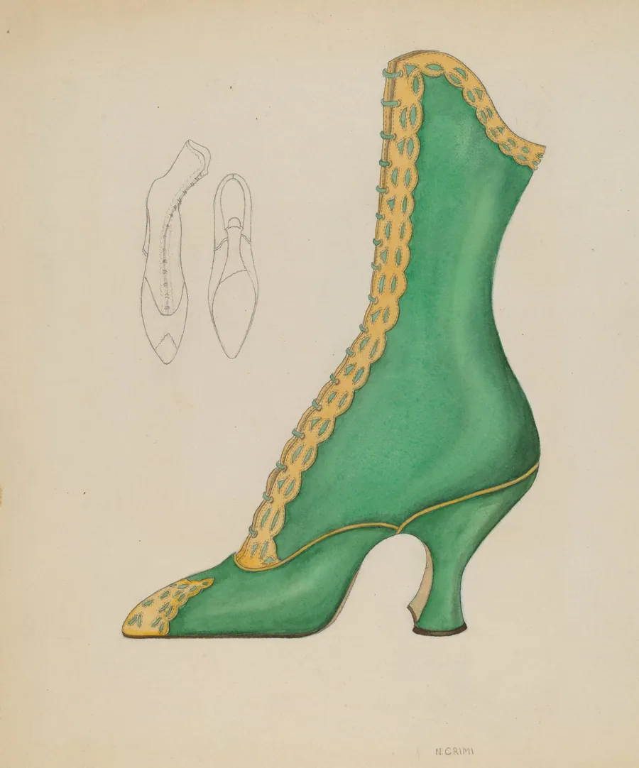Woman's Shoe by Nancy Crimi