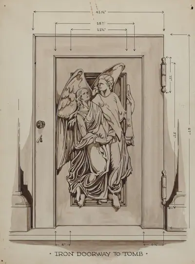Iron Doorway to Tomb