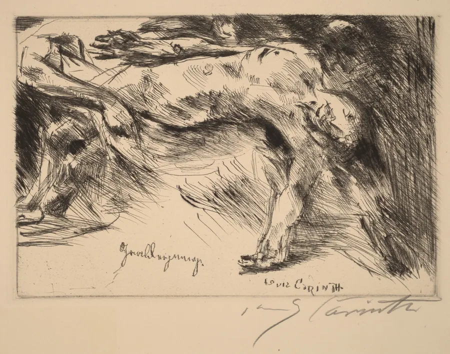 Grablegung (Burial) by Lovis Corinth