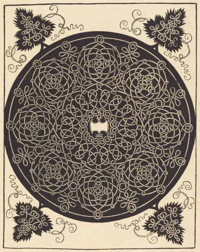 The Fifth Knot (with a six-pointed white shield)