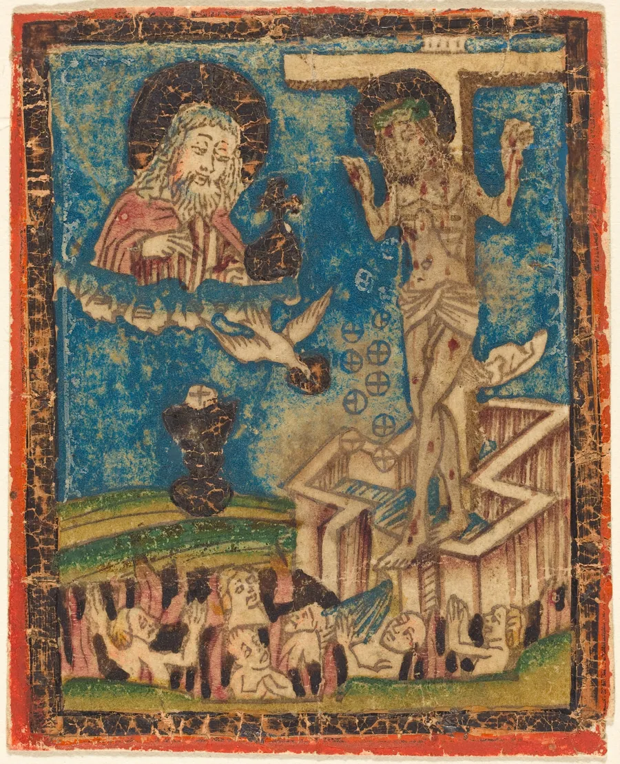 Allegory of the Eucharist by German 15th Century