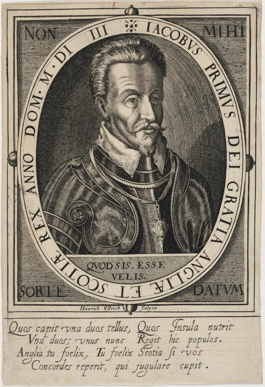 James I by Heinrich Ullrich