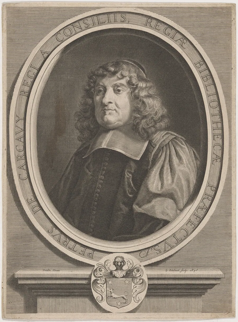 Peter de Carcavy by Gerard Edelinck