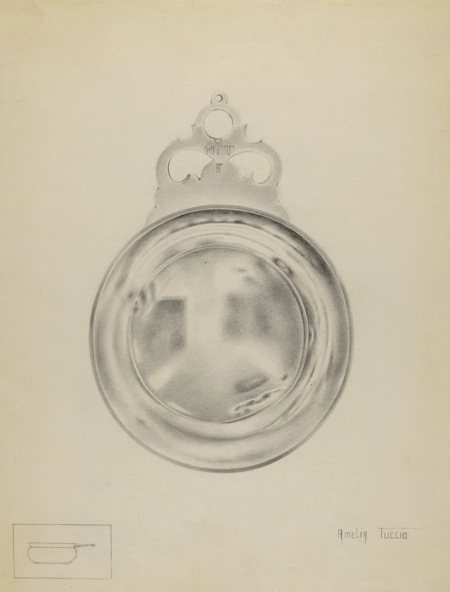 Silver Porringer by Amelia Tuccio