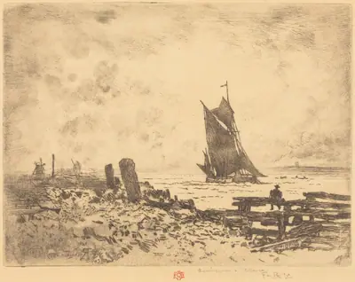 La Petite Marine - Souvenir de Medway (counterproof)