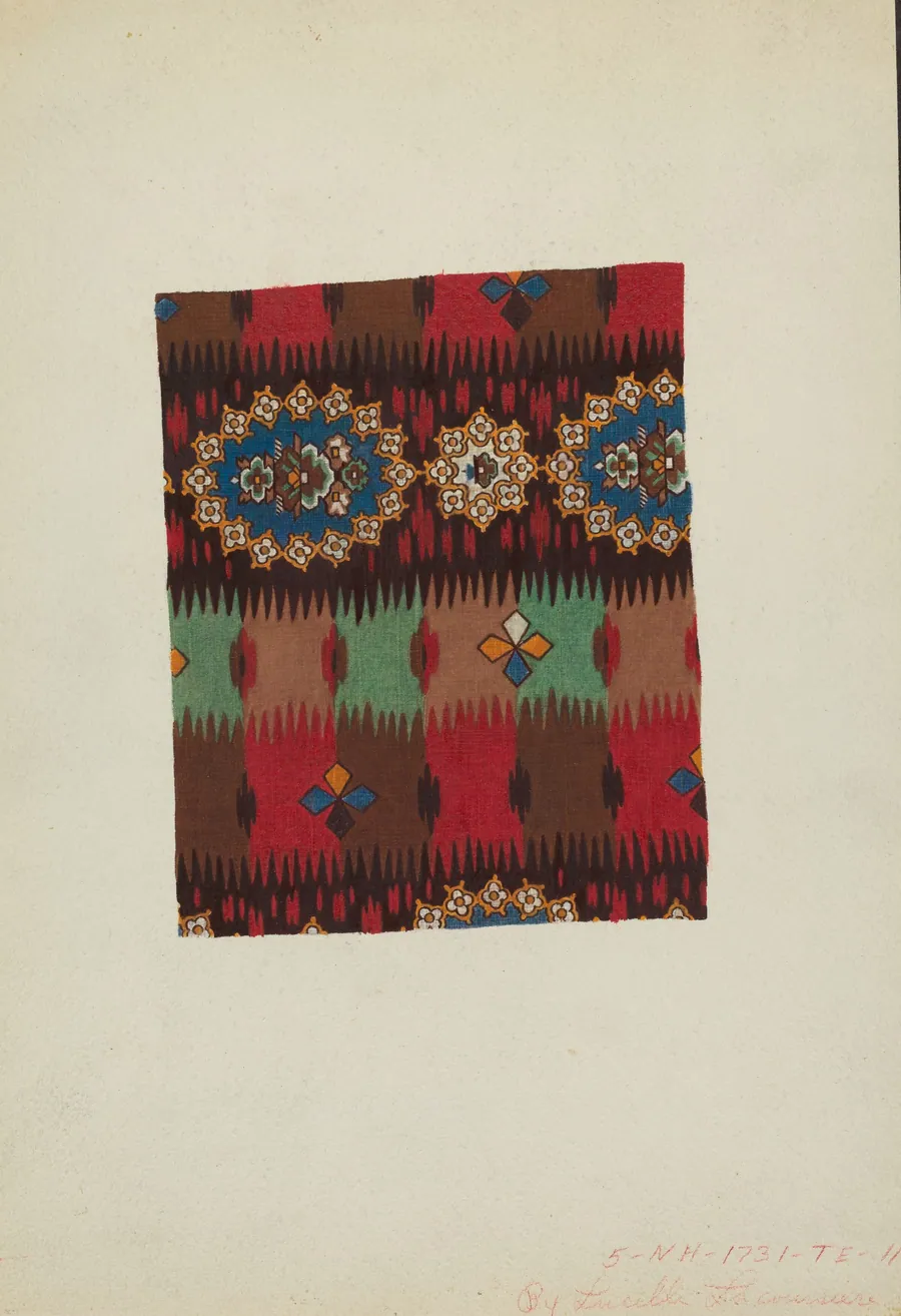 Printed Textile by Lucille Lacoursiere