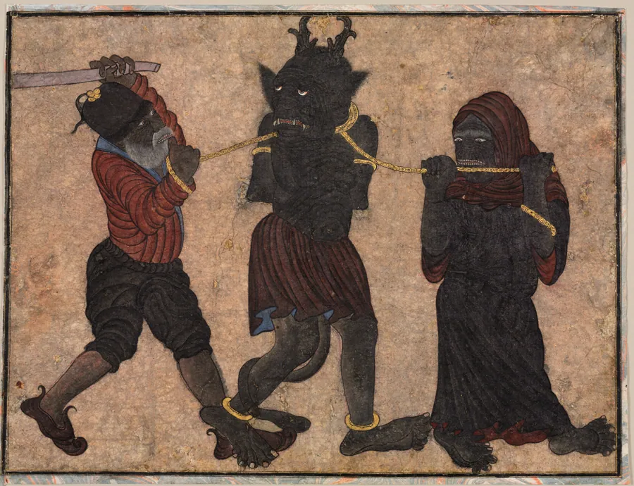 Demon in chains by Muhammad Siya Qalam