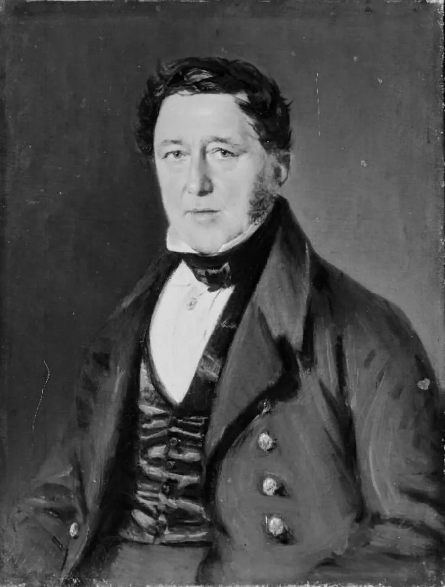 Peter Hiort Lorenzen, slesvigsk stænderdeputeret, kunstnerens svoger by C.A. Jensen