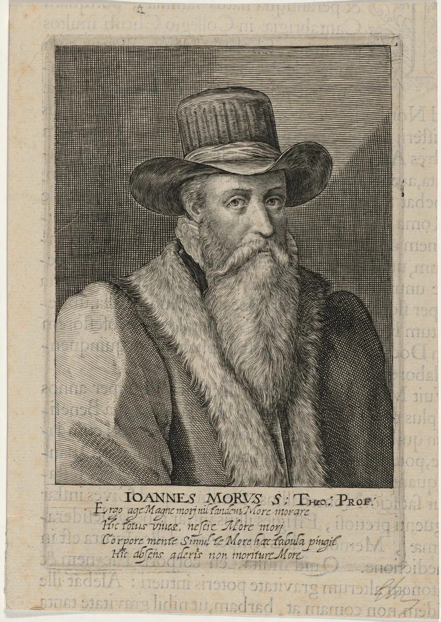 John More, Rector of Saint Andrew's, Norwich by Magdalena van de Passe