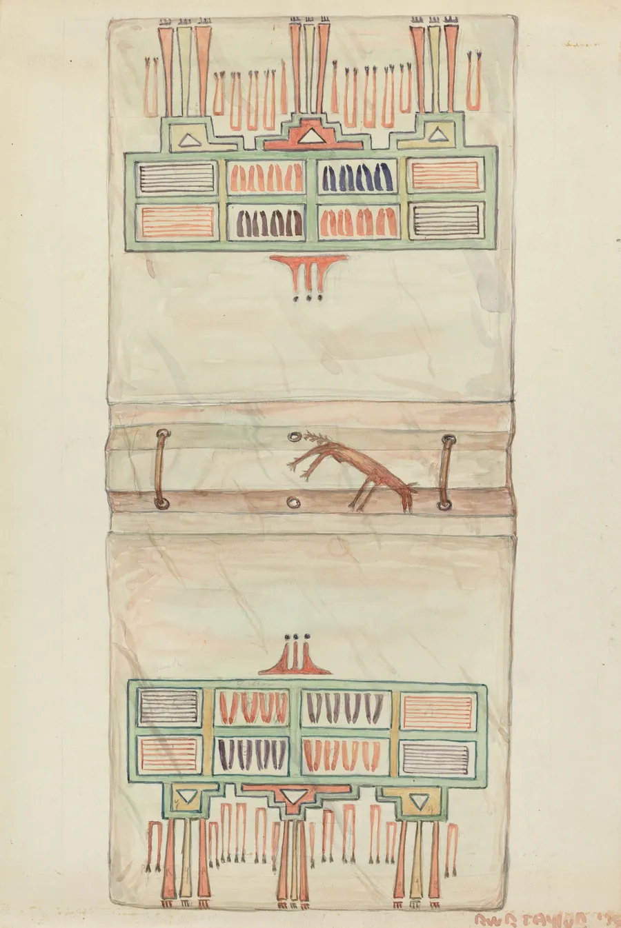 Parchment Book Cover by Robert W.R. Taylor
