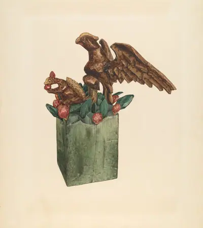Squirrel and Eagle