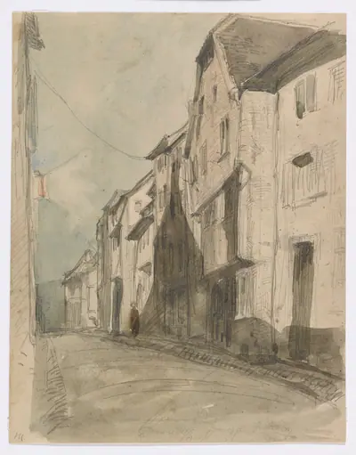 A Street at Saverne