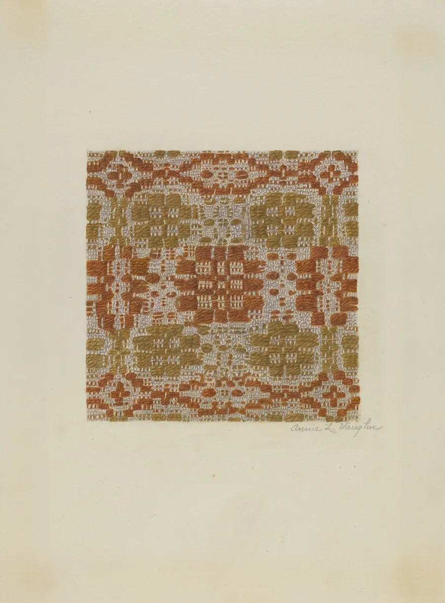Coverlet Detail by Annie L. Vaughn