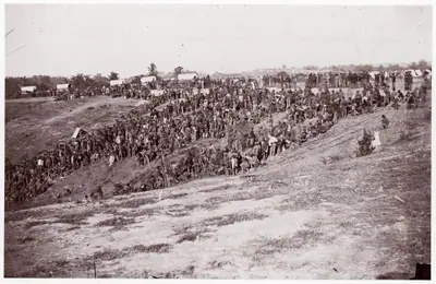 Confederate Prisoners at Belle Plain
