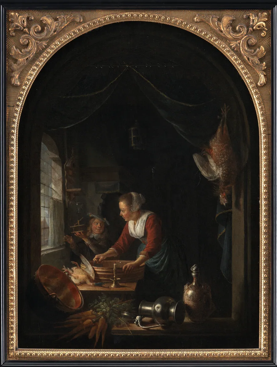 Køkkenscene by Gerard Dou