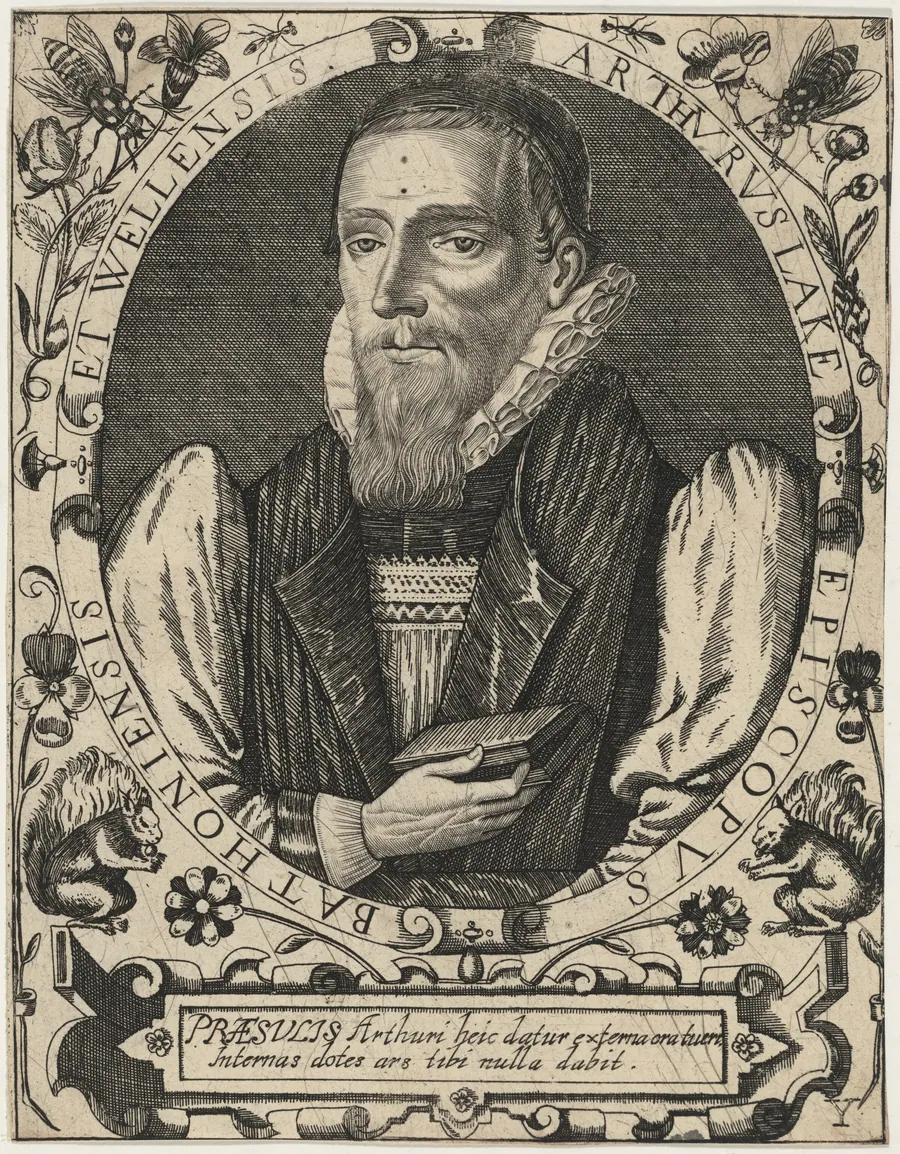 Arthur Lake, Bishop of Bath and Wells by Unknown 17th Century