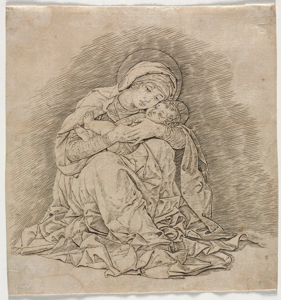 Virgin and Child by Andrea Mantegna