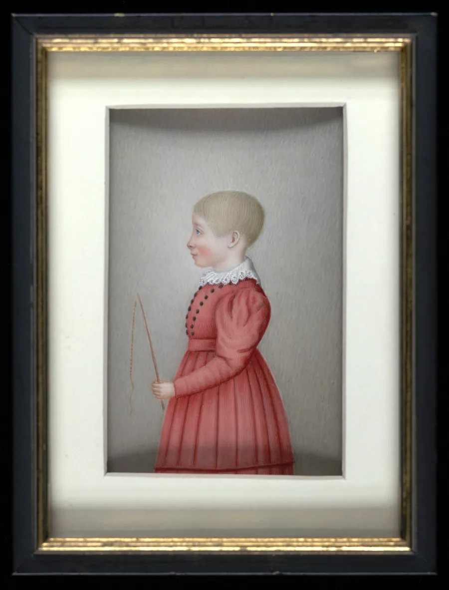 Portrait of a Boy with a Whip by Unidentified