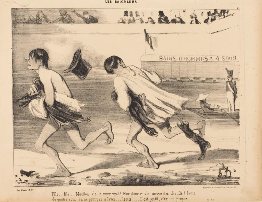 File...Moello! Vla le municipal! by Honoré Daumier