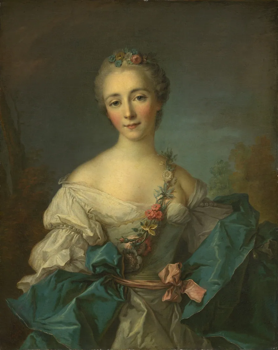 Portrait of a Young Woman by Anonymous Artist