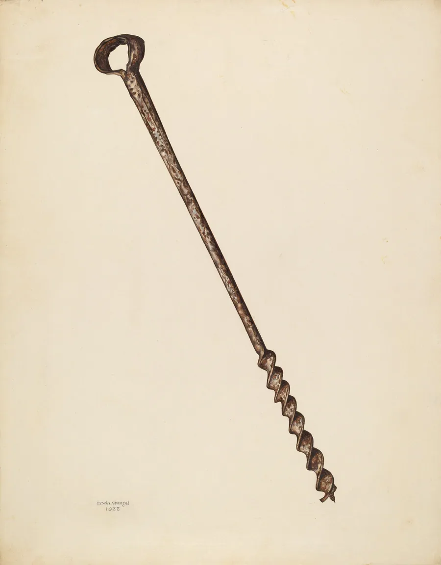 Ship Builder's Auger by Erwin Stenzel