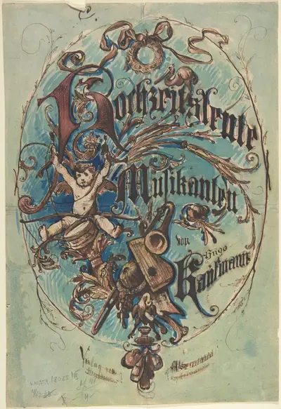 Design for a Title Page Sheet Music