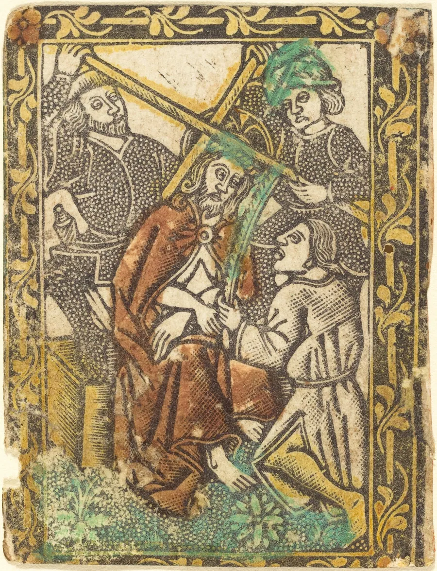 Christ Crowned with Thorns by German 15th Century