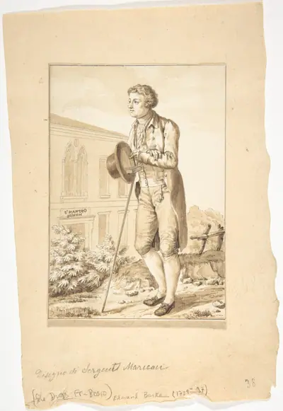 Portrait of Edmond Burke