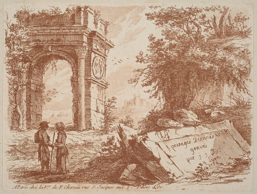 The Triumphal Arch by Jean-Jacques de Boissieu