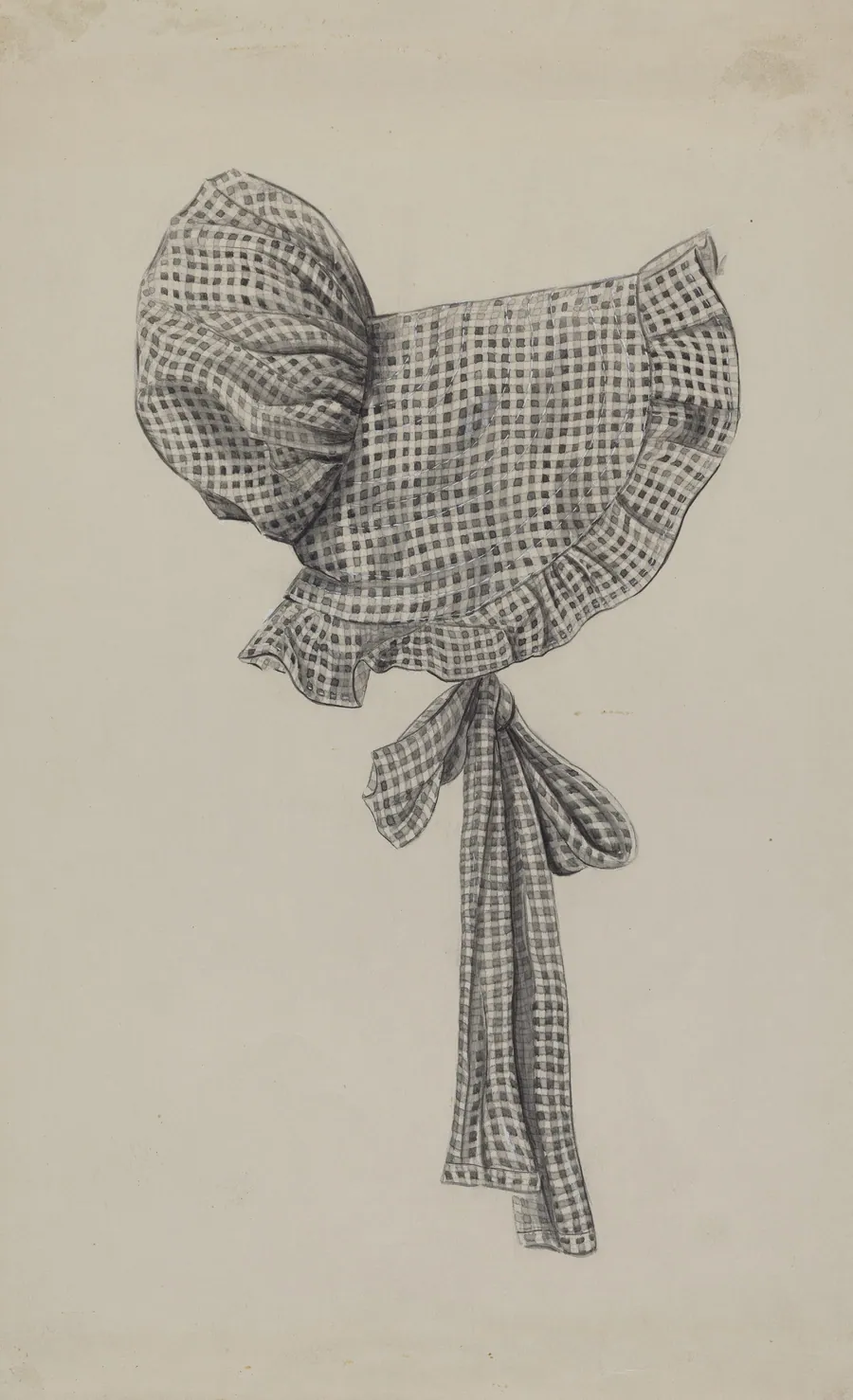 Doll's Gingham Sunbonnet by Bertha Semple