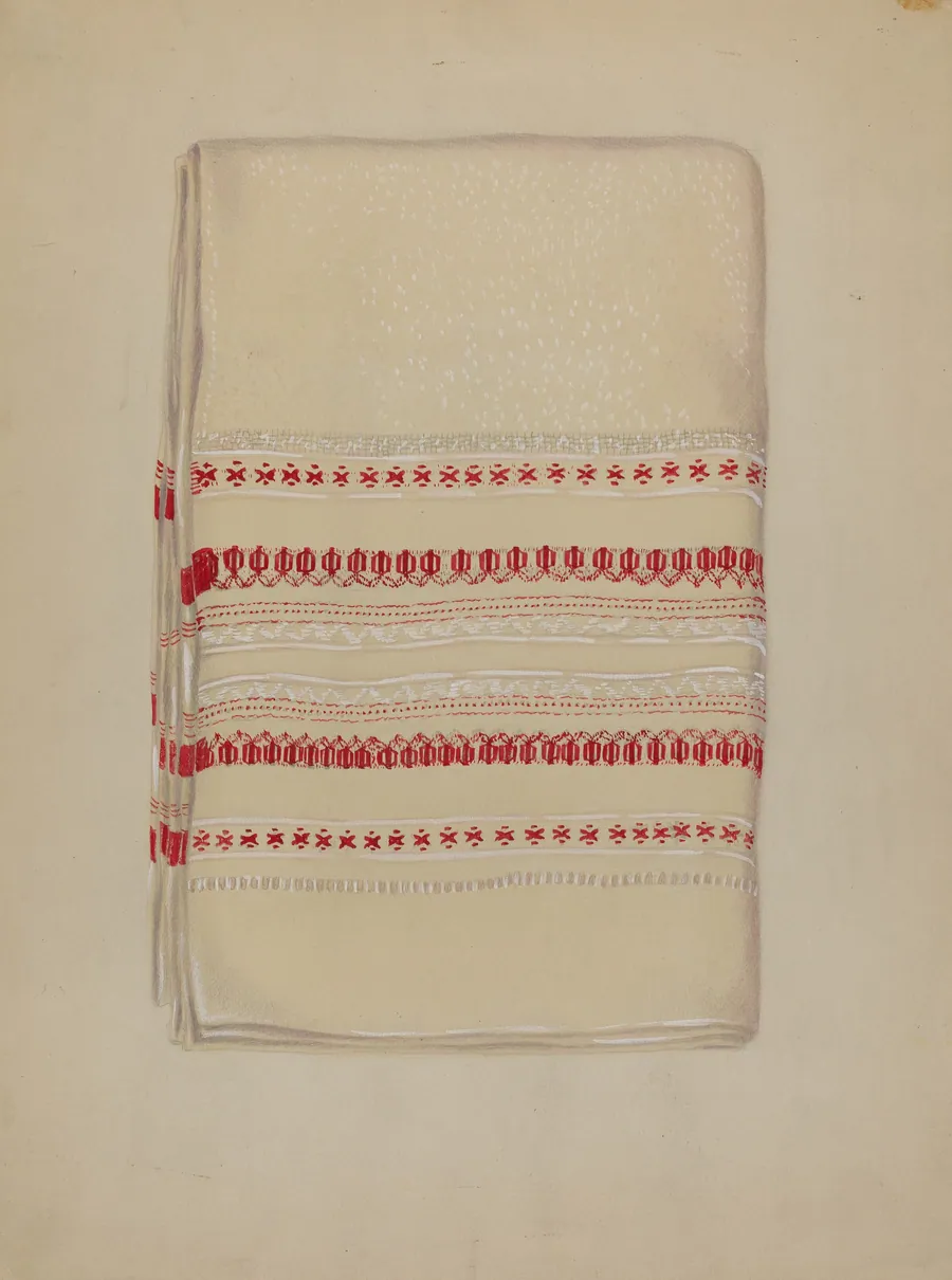 Cotton Towel by Eva Wilson