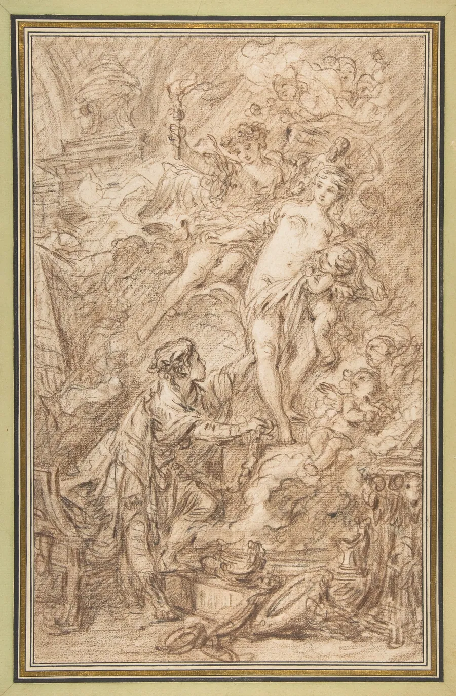 Pygmalion and Galatea by François Boucher