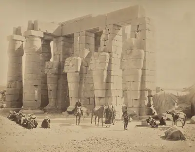 Les cariatides du Ramesseum 134