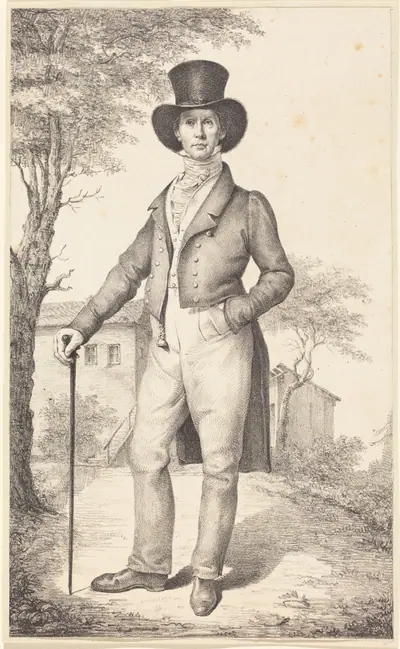 The Senior Government Auditor Rudolf Schadow (The Artist's Brother)