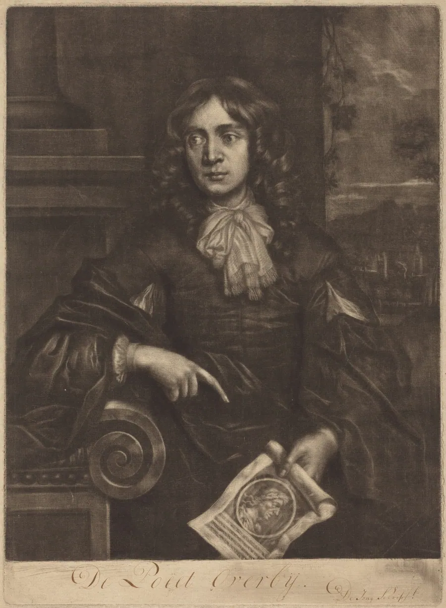 Thomas Flatman by William Faithorne