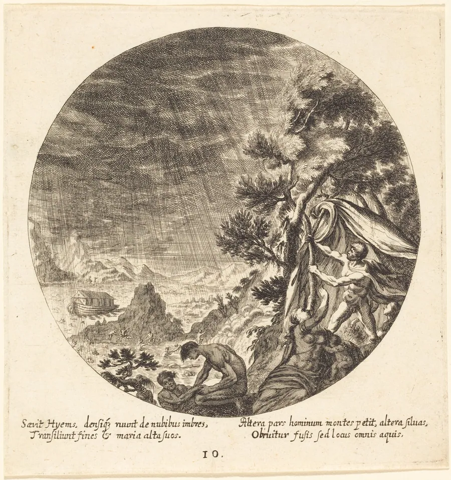The Flood by Georg Andreas Wolfgang the Elder