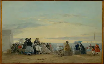 On the Beach, Sunset