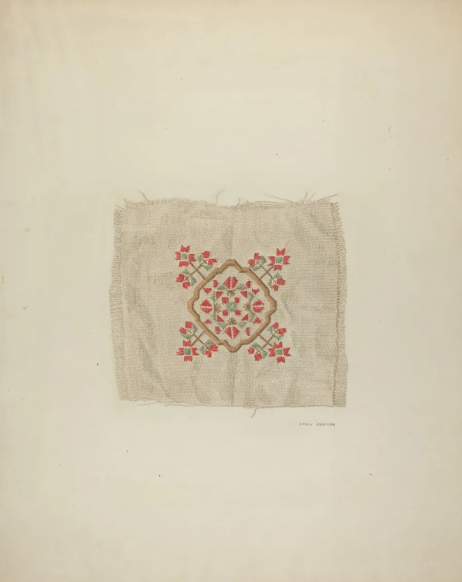 Embroidery Detail by Emily Gierman