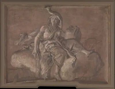 Allegorical Figure Representing Africa