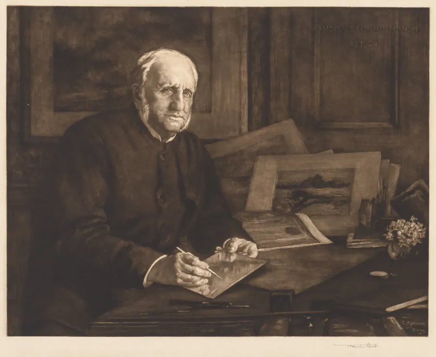 Sir Francis Seymour Haden by George Percy Jacomb-Hood