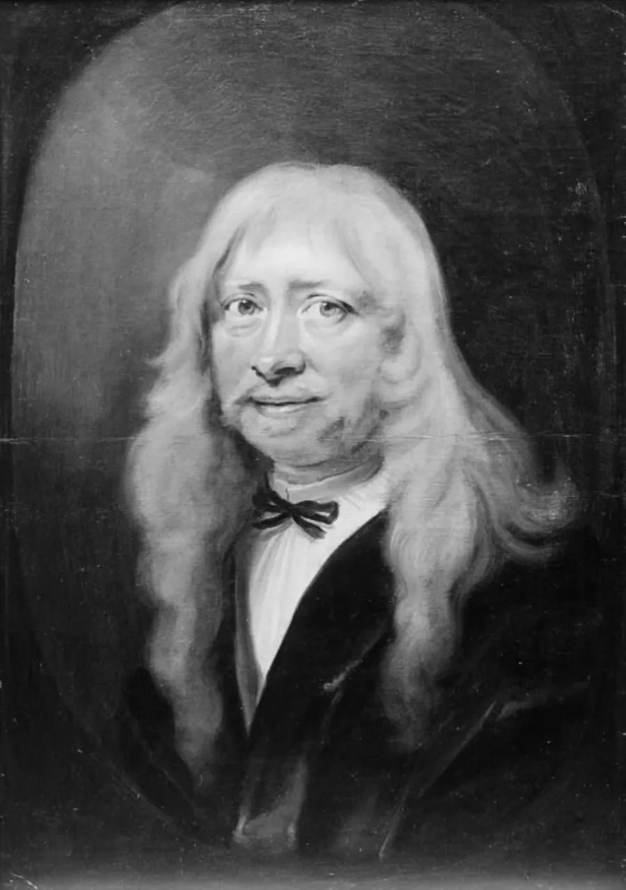 Mandsportræt by Abraham Wuchters