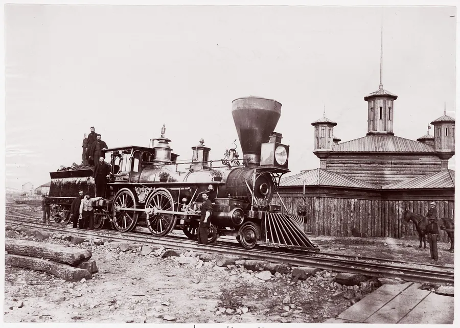 Locomotive #133, U.S.M.R.R. by Andrew Joseph Russell